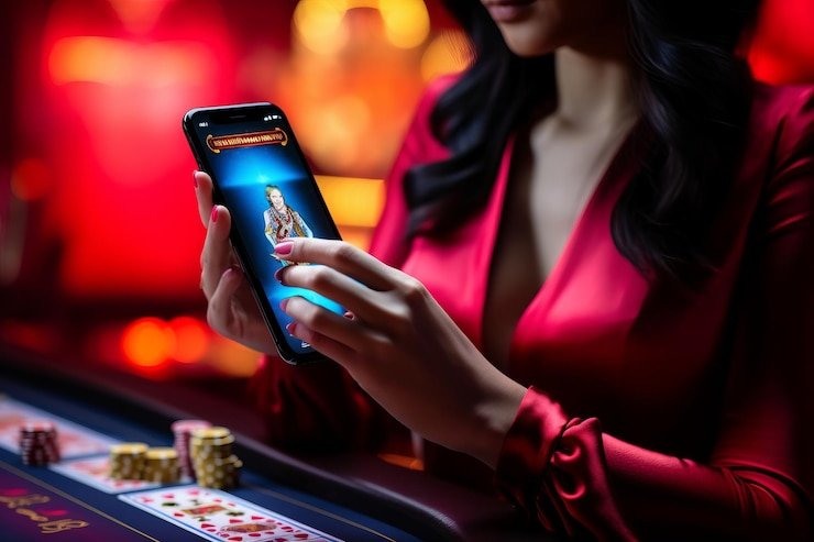 Pengguna melakukan registrasi cepat dan intuitif menggunakan smartphone yang responsif di platform viv55